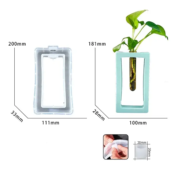 DIY Silicone Vase Molds