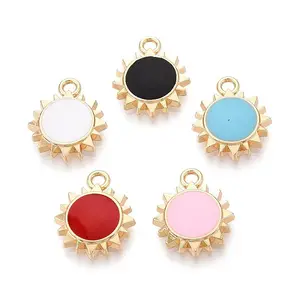 Alloy Enamel Pendants