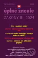 Aktualizácia III/3 / 2025 - Sociálne poistenie, minimálna mzdy - kniha z kategorie Mzdové účetnictví