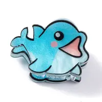Cute Mini Sea Animal Acrylic Claw Hair Clips
