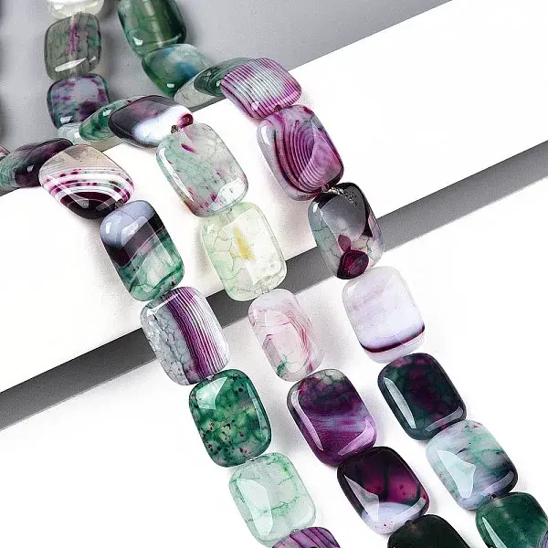 Natural Agate Beads Strands