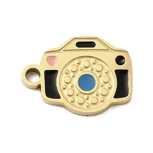 304 Stainless Steel Enamel Charms