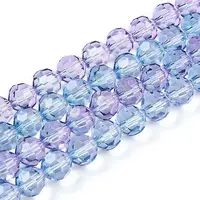 Baking Paint Transparent Glass Beads