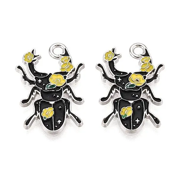 Alloy Enamel Pendants