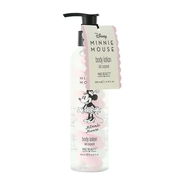 MAD BEAUTY Minnie bow magic  tělový krém s pumpičkou 200 ml