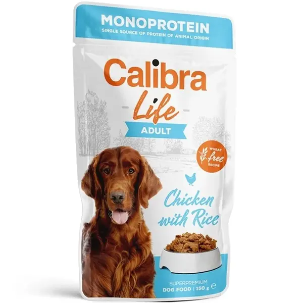 Calibra Dog Life kapsička Adult Chicken 150 g | Kapsička pro psy