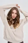 Marisse Beige Hoodie