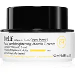 belif Aqua Bomb Brightening Vitamin C Cream rozjasňující krém s hydratačním účinkem 50 ml