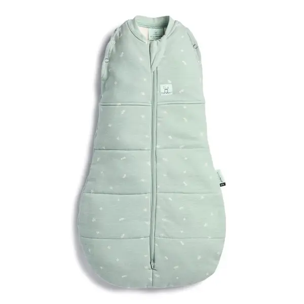Ergopouch Zavinovačka a vak na spaní 2v1 Cocoon Sage 3-6 m, 6-8 kg, 2,5 tog