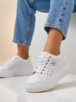 Resti Women's Lacy Sports Sneakers Leopess