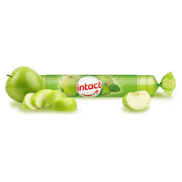 INTACT Hroznový cukr s vitamínem C zelené jablko 40 g