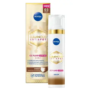 NIVEA CC krém Cellular Luminous tmavý 40 ml