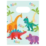 Tašky papírové Dino 4 ks