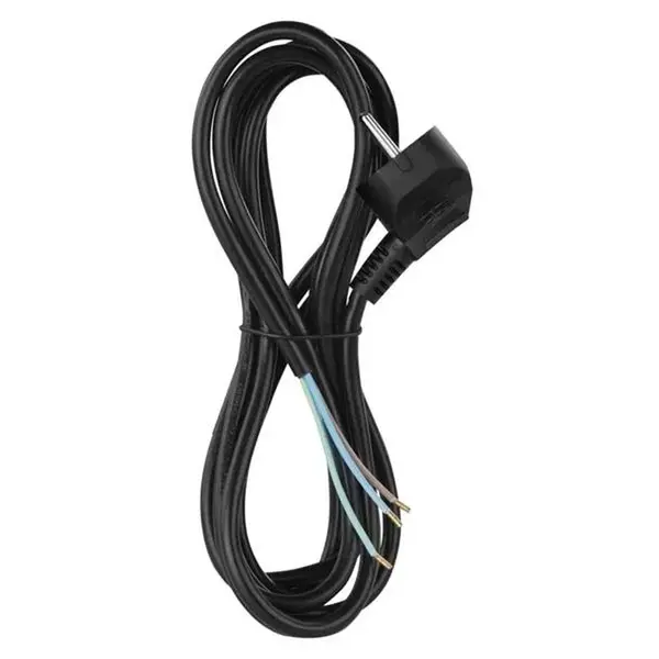 Flexo šňůra PVC 3x0,75mm 2m černá EMOS S18372