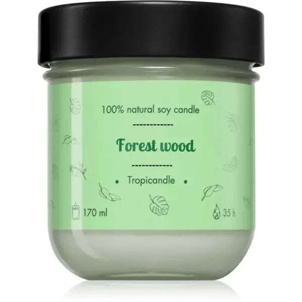 Tropicandle Forest Wood vonná svíčka 170 ml