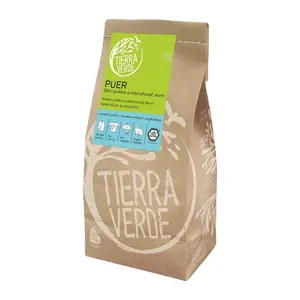 TIERRA VERDE Puer Bělicí prášek pro praní sáček 1 kg