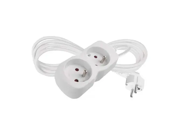 Prodlužovací přívod 2 zásuvky 2m EMOS P0212