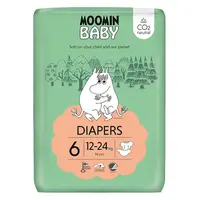 MOOMIN BABY 6 Eko pleny maxi 12–24 kg 34 ks