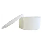 TACHOVSKÉ SPV Kelímek s víčkem bílý  80 ml 25 kusů