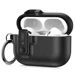 Tech-Protect Slim Hook pouzdro, Apple AirPods Pro 3, černé