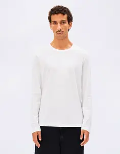 Tričko Armedangels Jaames Longsleeve 188 white