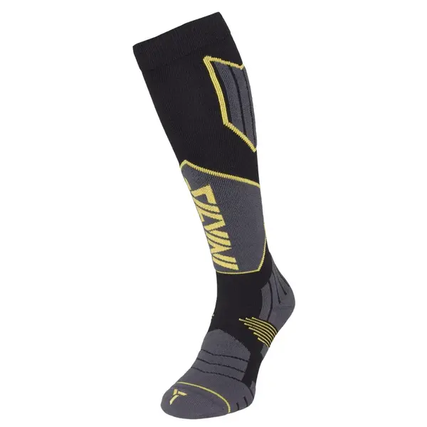 Unisex ponožky silvini ricalde černá/limetková 35-38