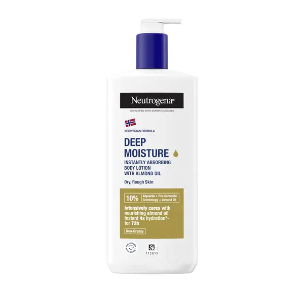 NEUTROGENA® Norská receptura Hloubkově hydratační tělové mléko s mandlovým olejem 400 ml