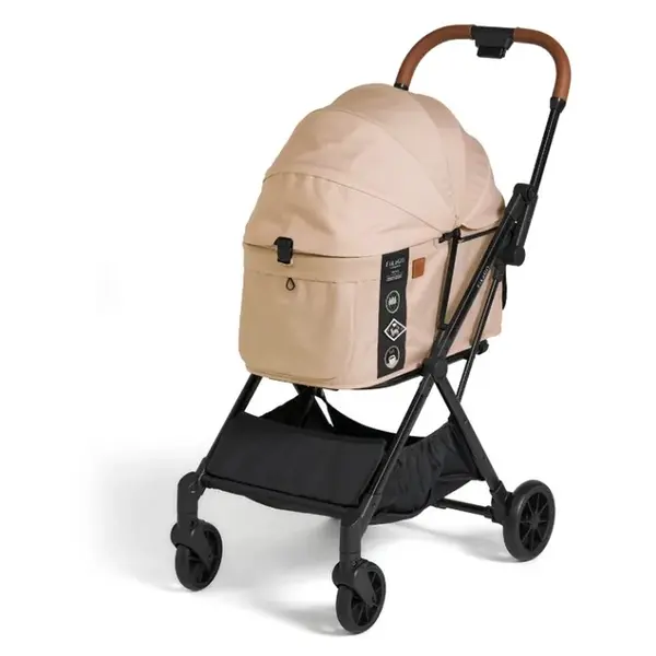 FIKAGO Free To Go Hygge Beige kočárek pro kočky a malé psy 1 kus
