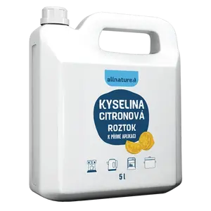 ALLNATURE Kyselina citronová roztok 5000 ml