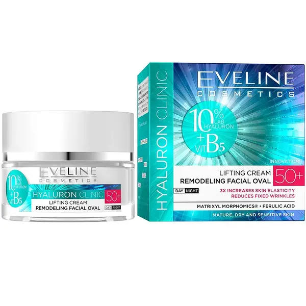 EVELINE Clinic 50+ Denní a noční krém 50 ml
