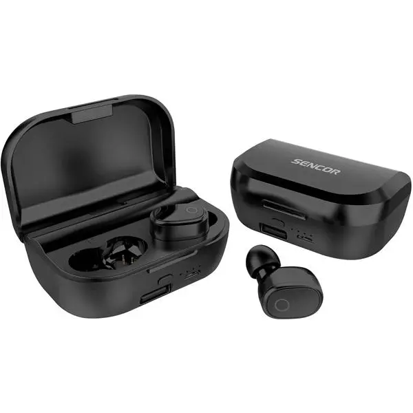 Sluchátka Bluetooth SENCOR SEP 520BT Black