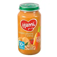 HAMI Zahradní zelenina s krůtou od 10.měsíce 250 g