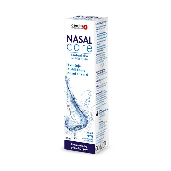 Cemio Isotonická mořská voda Nasal Care, 30 ml