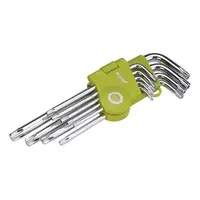 Sada L-klíčů TORX EXTOL CRAFT 66011 9ks
