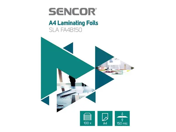 Fólie laminovací SENCOR SLA FA4B150 A4 150mic 100ks