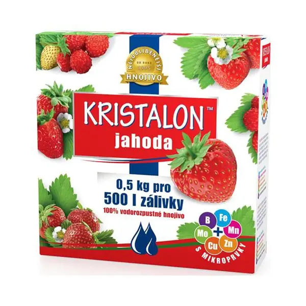 Hnojivo pro jahody KRISTALON 0,5kg