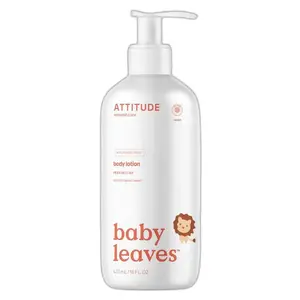 ATTITUDE Baby leaves dětské tělové mléko s vůní hruškové šťávy 473 ml