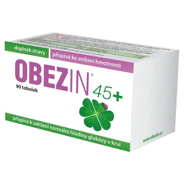 OBEZIN 45+ 14 denní hubnoucí kúra 90 tobolek