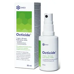 ENEO Octicide 1 mg/g + 20 mg/g kožní sprej, roztok 50 ml