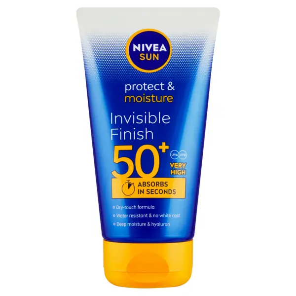 NIVEA Sun Protect & Moisture Opalovací mléko Invisible SPF 50+ 150 ml
