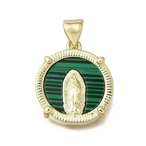 Brass Acrylic Pendants