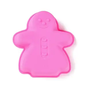 Gingerbread Man DIY Food Grade Silicone Statue Mold