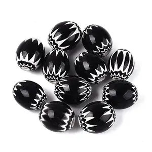 Handmade Millefiori Glass Lampwork Barrel Beads