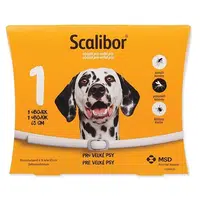 SCALIBOR Antiparazitní obojek pro velké psy 65 cm