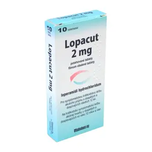 LOPACUT 2 mg 10 potahovaných tablet