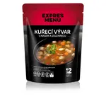 EXPRES MENU Kuřecí vývar s masem a zeleninou bez lepku 2 porce
