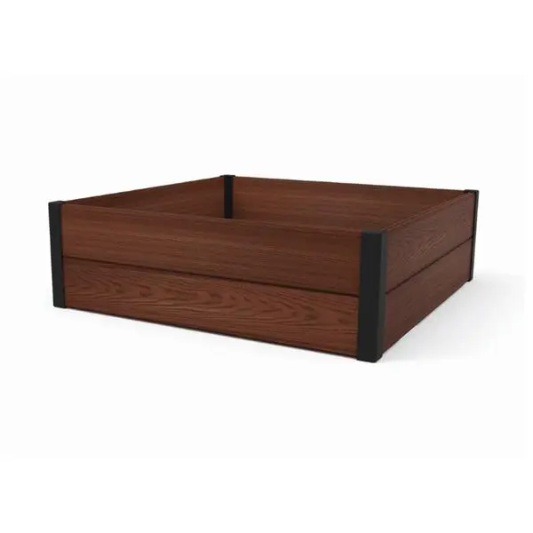 Vyvýšený záhon KETER Maple Square Brown
