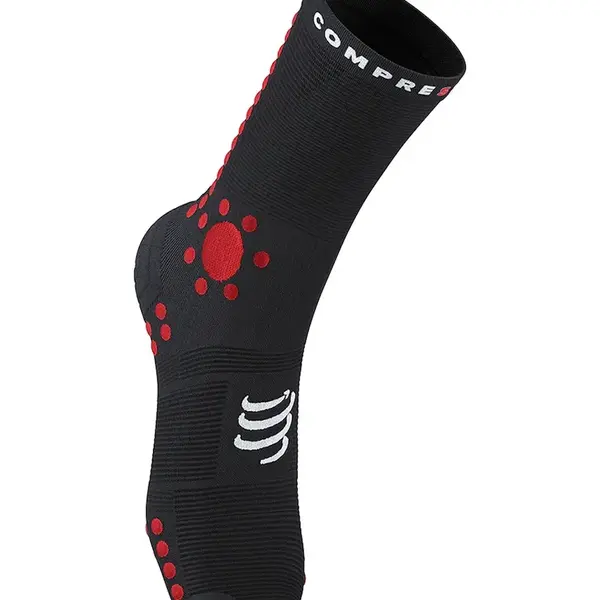 Ponožky Compressport Pro Racing Socks v4.0 Trail fialová barva, XU00048B