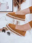 Dámské espadrilky LANSI kamelová Dstreet