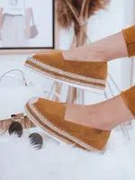 Dámské espadrilky LANSI kamelová Dstreet